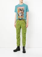 Hysteric Glamour Belted Waist Straight Leg Trousers - Green