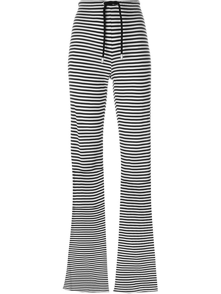 Max Mara Striped Flared Trousers
