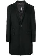 Philipp Plein Studded Skull Coat - Black