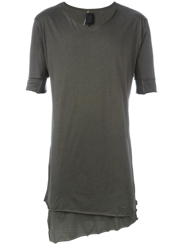 Thom Krom Long Layered T-shirt - Green