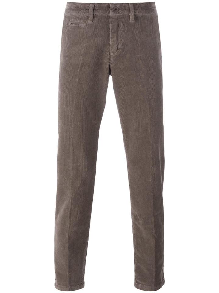 Re-hash Slim-fit Trousers - Brown