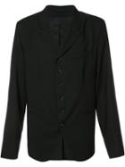 Ann Demeulemeester Button Blazer, Men's, Size: Xl, Black, Wool