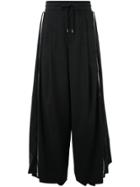 Fengchen Wang Side Zip Trousers - Black