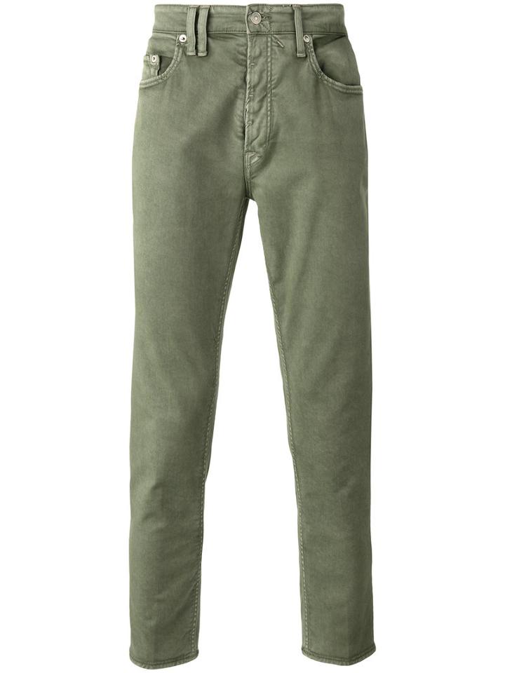 Cycle - Straight Jeans - Men - Cotton/spandex/elastane - 38, Green, Cotton/spandex/elastane
