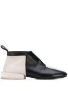 Marsèll Two-tone Slip-on Ankle Boots - Black