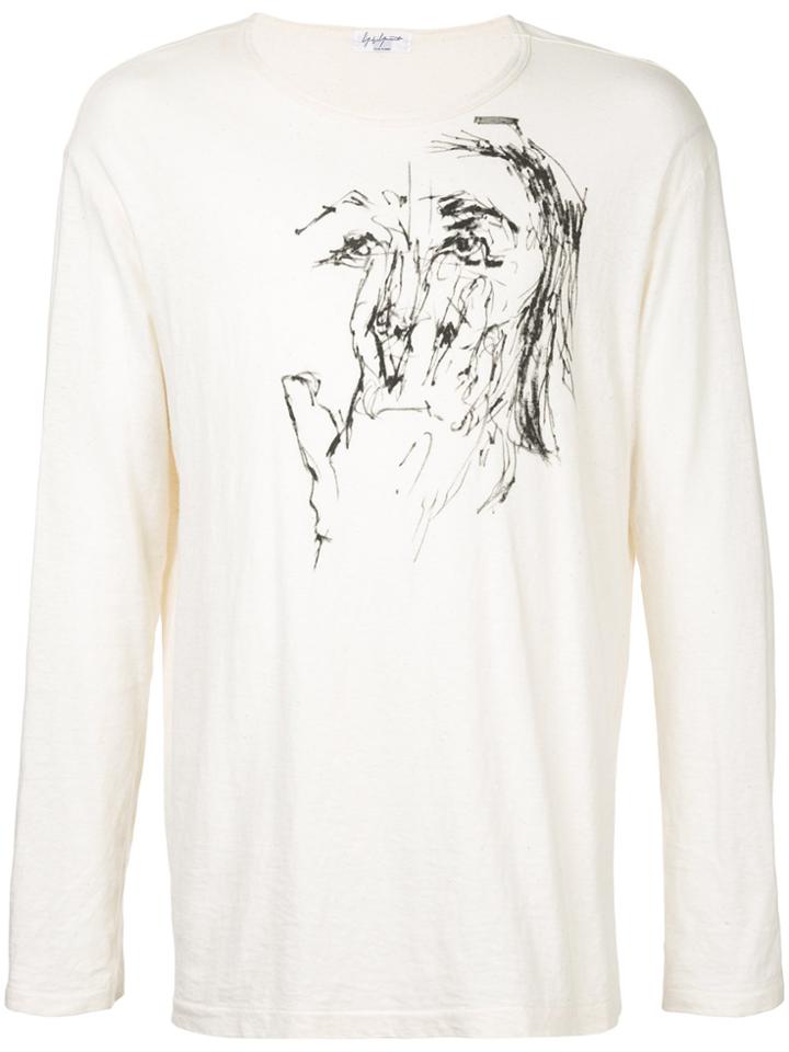 Yohji Yamamoto Vintage Help Me I'm Too Hot T-shirt - White
