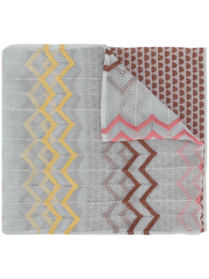 M Missoni Printed Scarf - Multicolour