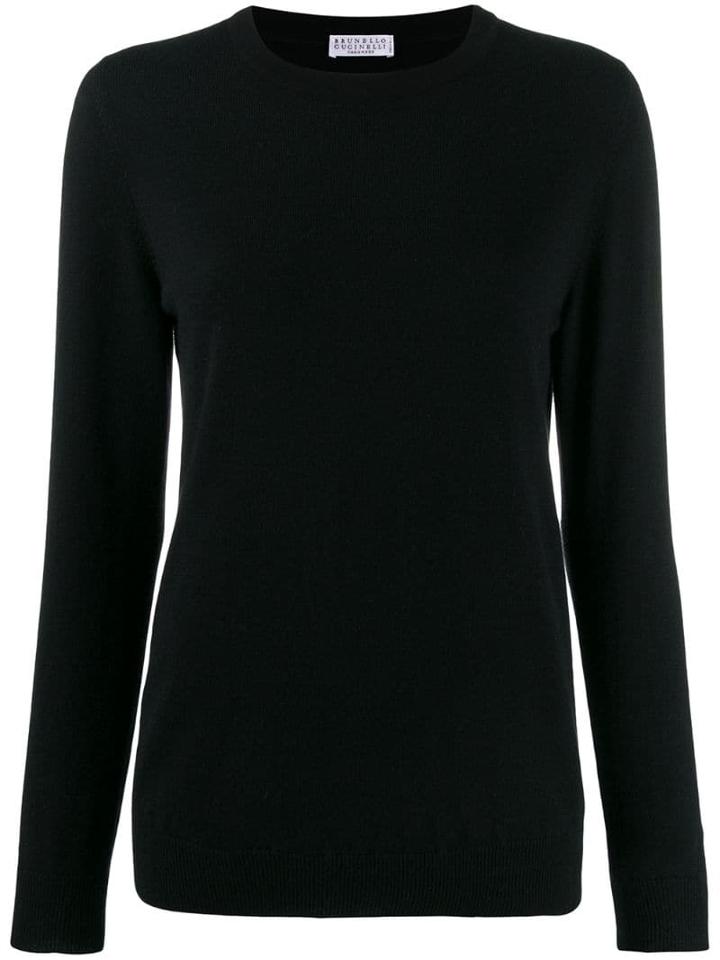 Brunello Cucinelli Long Sleeve Sweater - Black