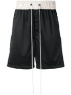 Daniel Patrick Mesh Gym Shorts - Black