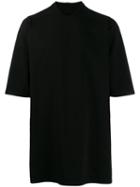 Rick Owens Drkshdw Short Wide Sleeve T-shirt - Black