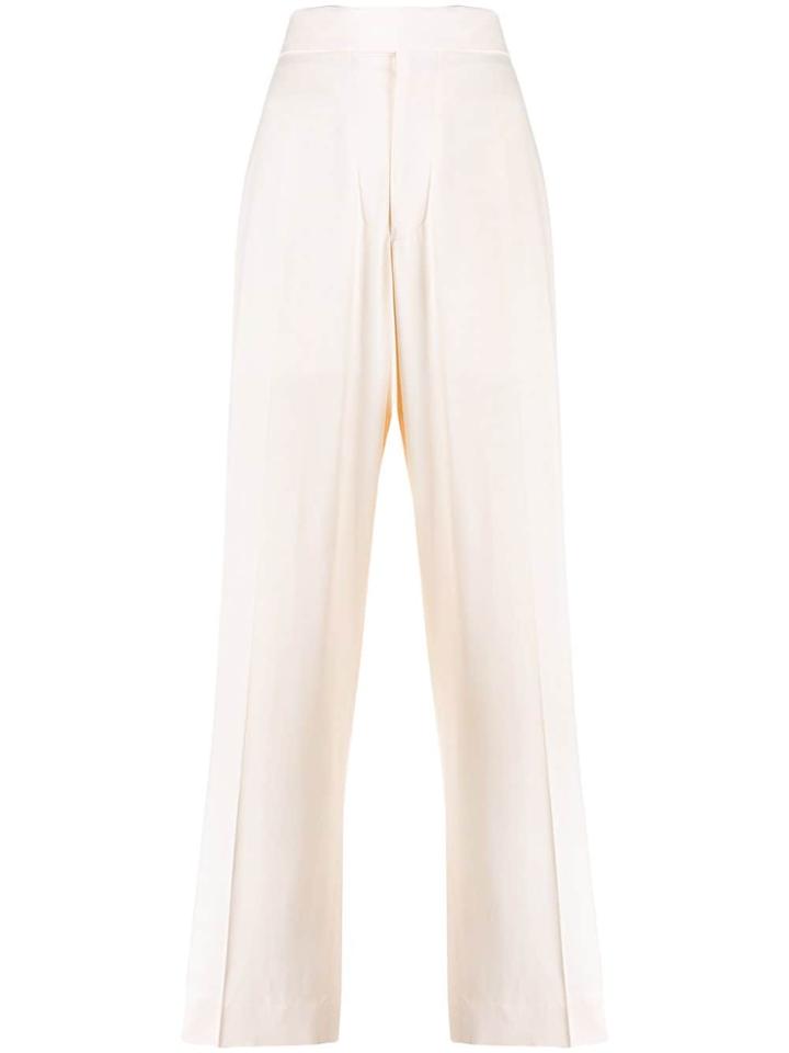 Haider Ackermann Loose Fit Trouser - Neutrals