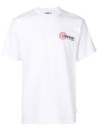 Gcds Target Embroidered T-shirt - White