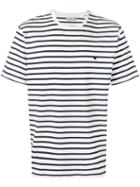 Carhartt - Breton Stripe T-shirt - Men - Cotton - L, White, Cotton