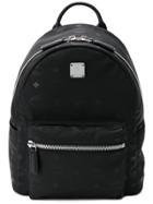 Mcm Dieter Print Backpack - Black