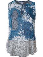 Diane Von Furstenberg Printed Silk Tank