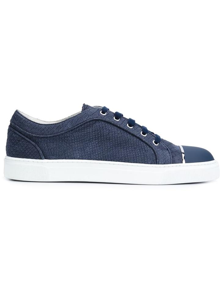 Louis Leeman Snakeskin Effect Sneakers