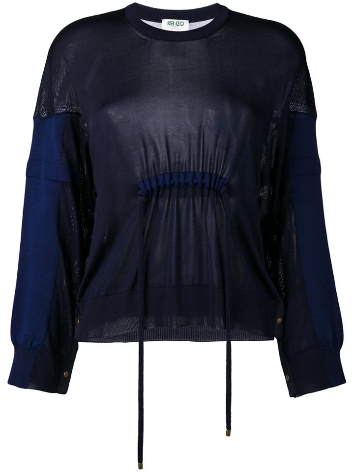 Kenzo Oversized Jumper - Blue