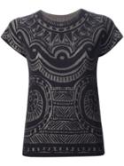 Pleats Please By Issey Miyake 'a-poc' T-shirt, Women's, Size: 3, Black, Nylon/polyester/polyurethane