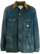 Polo Ralph Lauren Corduroy Trim Denim Jacket - Blue