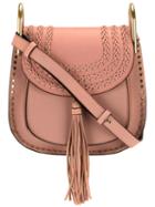 Chloé 'hudson' Shoulder Bag, Women's, Yellow/orange, Calf Leather