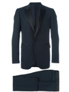 Lanvin Two-piece Dinner Suit, Men's, Size: 48, Blue, Viscose/wool