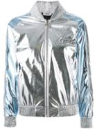 Gcds - Metallic (grey) Bomber Jacket - Women - Polyester/polyurethane - M, Polyester/polyurethane