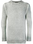 Avant Toi Overdyed Sweater - Grey
