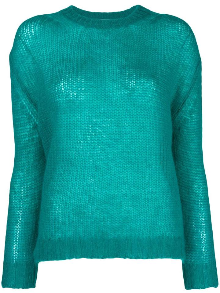 Forte Forte Round Neck Jumper - Green