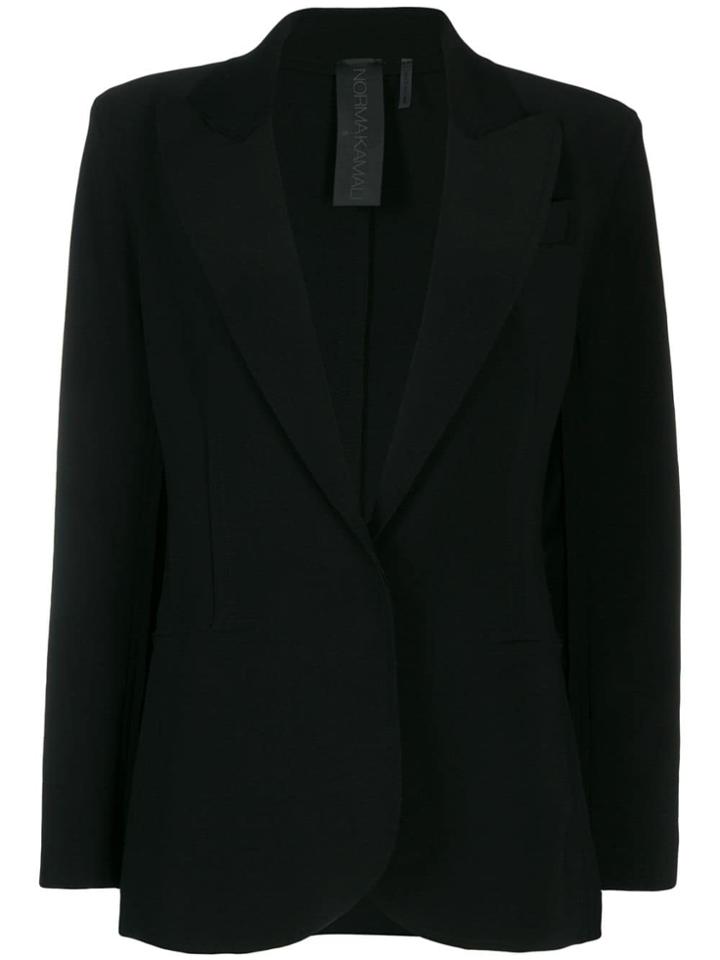 Norma Kamali Fitted Blazer - Black