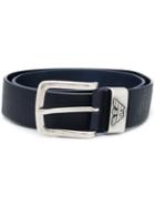 Emporio Armani Eagle Clasp Belt - Blue