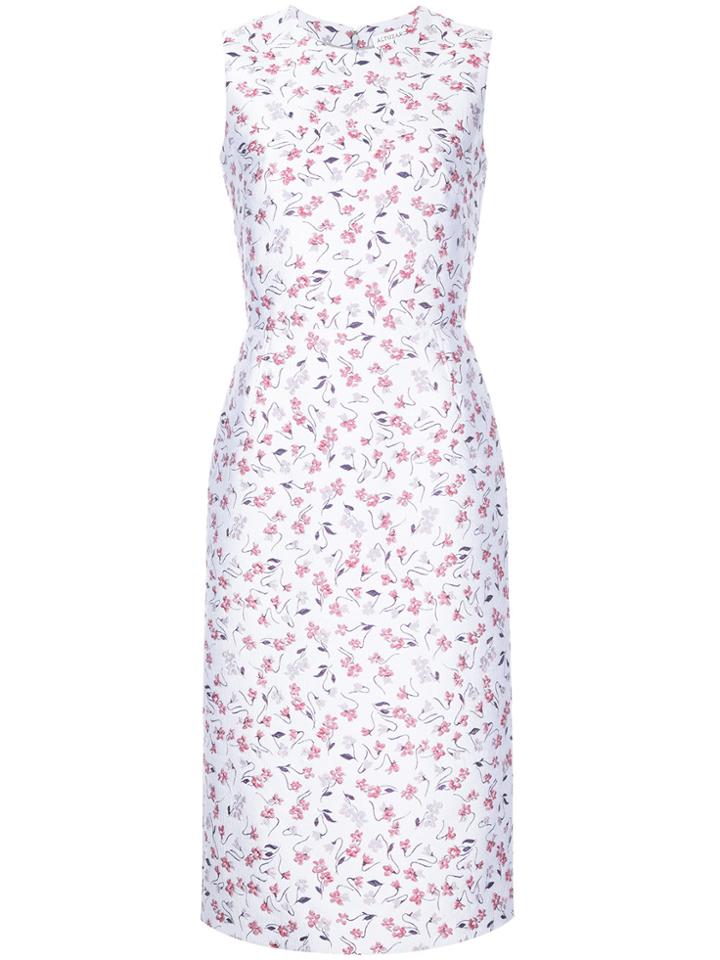 Altuzarra Floral Print Dress - White