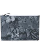 Valentino 'camubutterfly' Print Clutch Bag