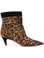 Saint Laurent Charlotte Ankle Boots - Black
