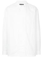 Issey Miyake Men Mandarin Collar Shirt - White