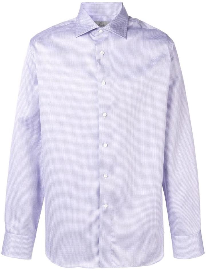Canali Long-sleeve Fitted Shirt - Unavailable