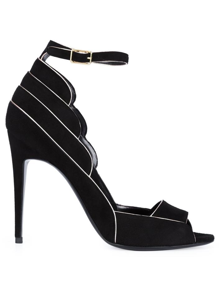 Pierre Hardy Ankle Strap Sandals - Black