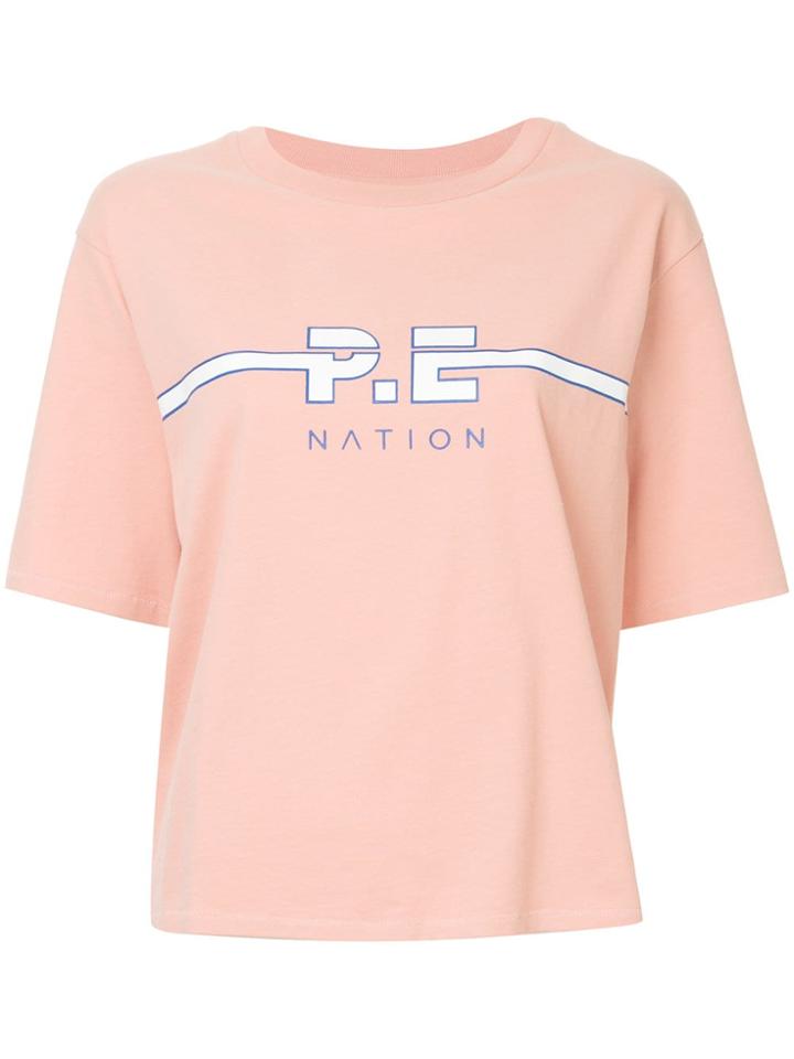 P.e Nation Active Duty T-shirt - Pink & Purple