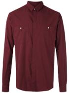 À La Garçonne Long Sleeves Shirt - Red