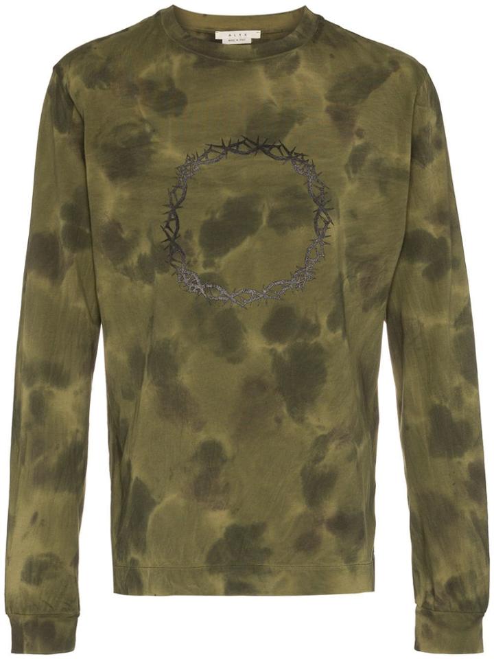 Alyx Camouflage Relentless Cotton T-shirt - Green