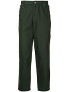 Kolor Zip Detail Tapered Trousers - Green