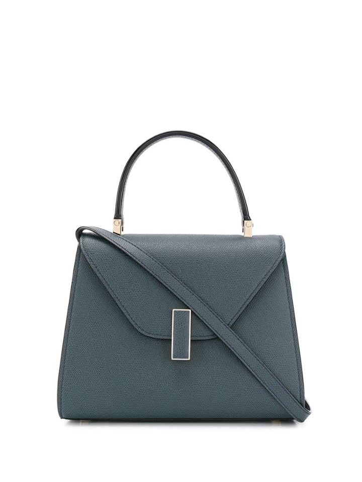 Valextra Iside Tote Bag - Blue