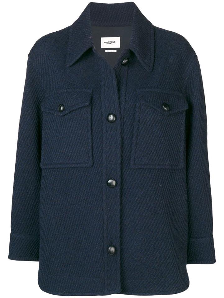 Isabel Marant Étoile Garvey Coat - Blue