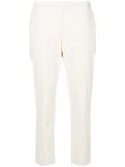 Theory Cropped Skinny Trousers - White