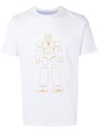 Lc23 - Robot Print T-shirt - Men - Cotton - S, White, Cotton
