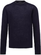 Prada Shetland Wool Sweater - Blue