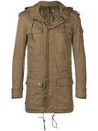 Christian Dior Pre-owned Hooded Padded Jacket - Green