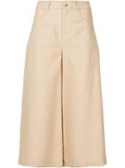 Aeron High Waist Culottes - Brown