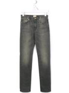 Bellerose Kids Stonewashed Jeans, Boy's, Size: 16 Yrs, Grey
