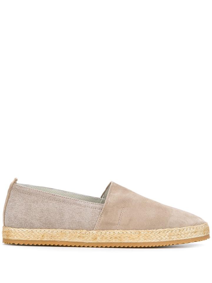 Brunello Cucinelli Woven Sole Espadrilles - Neutrals