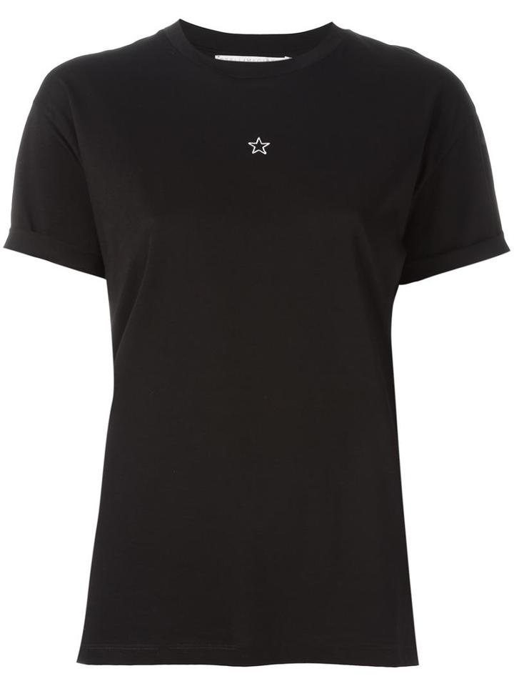 Stella Mccartney Ministar T-shirt, Women's, Size: 42, Black, Cotton/viscose